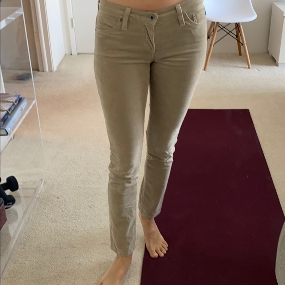 AG The Still Cigarette Leg corduroy